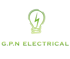 GPN Electrical sponsor logo featuring a green light bulb icon above the GPN Electrical company name.