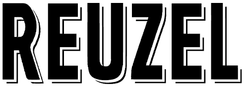Reuzel sponsor logo featuring the bold Reuzel brand name in a distinctive black and white design.